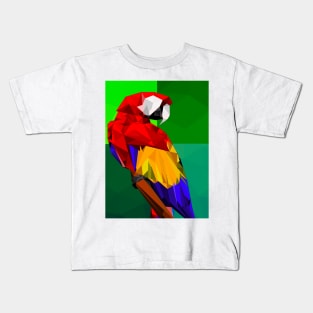 Colorful Parrot Kids T-Shirt